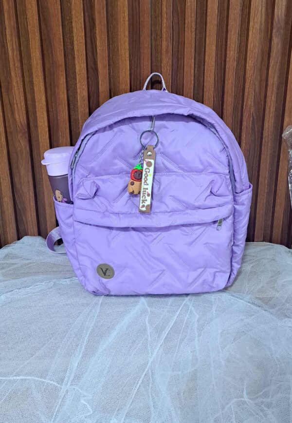 Mochila Puffer Lila