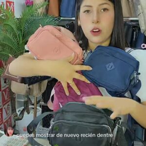 Morral tela mojada