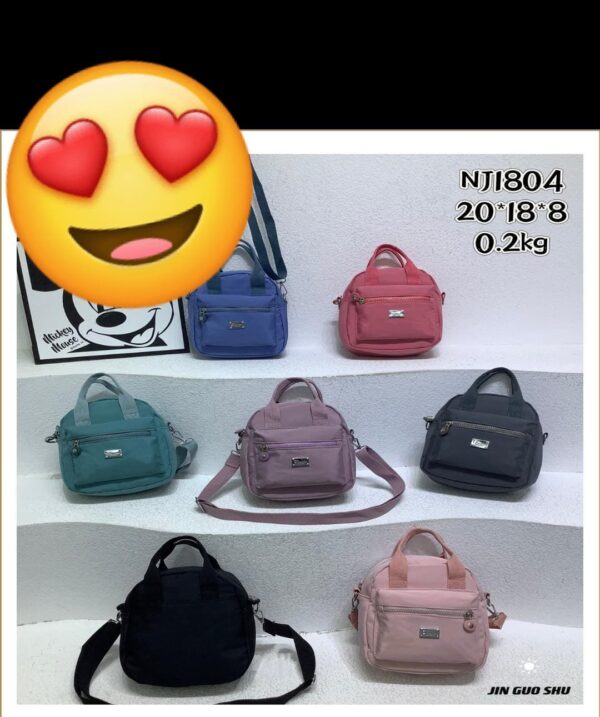 Morral tela mojada