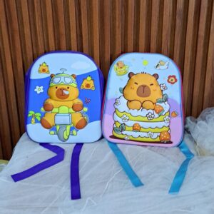 Mochila Escolar Niño y Niña Capibara