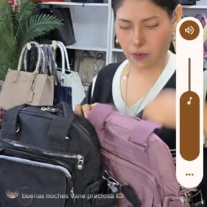 Mochila morral tela mojada