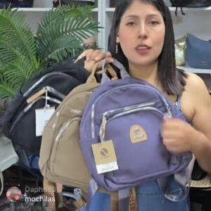 Mochila A4 tela mojada