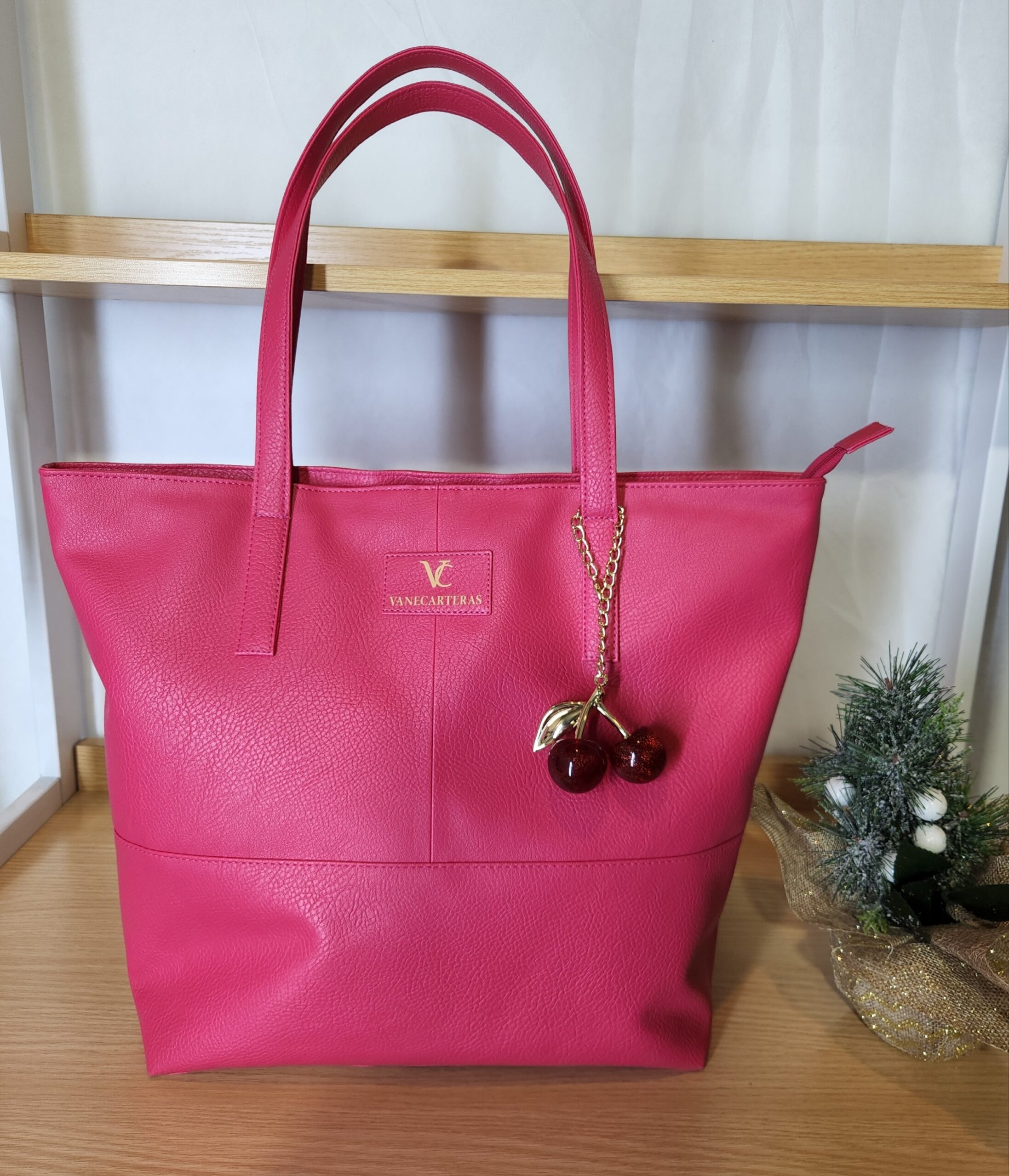 Tote bag vanesa fuxcia