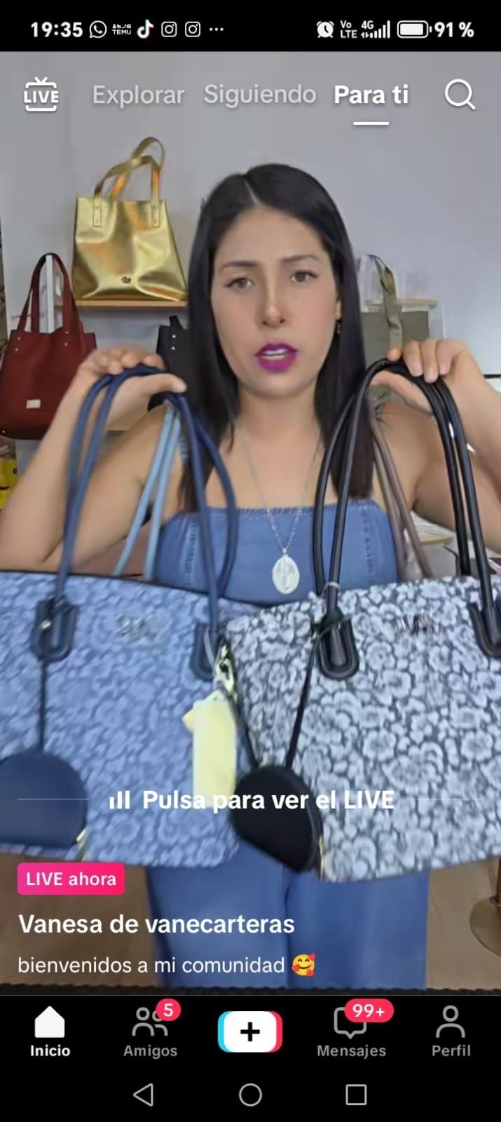 Cartera Ar tanaño A4