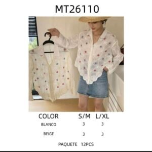 CODIGO: MT26110
Blusa