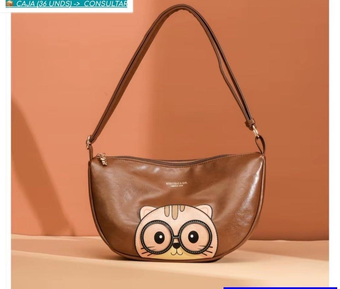 MORRAL GATITO
Por unidad S/48.00 A partir de 3 unidades S/44.00 Por docena o media S/43.00